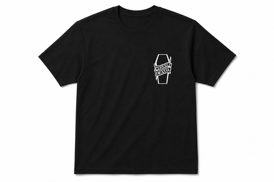 Perfect Death Coffin Logo Tee